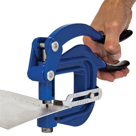 hand held sheet metal punch|heavy duty metal hole punch.